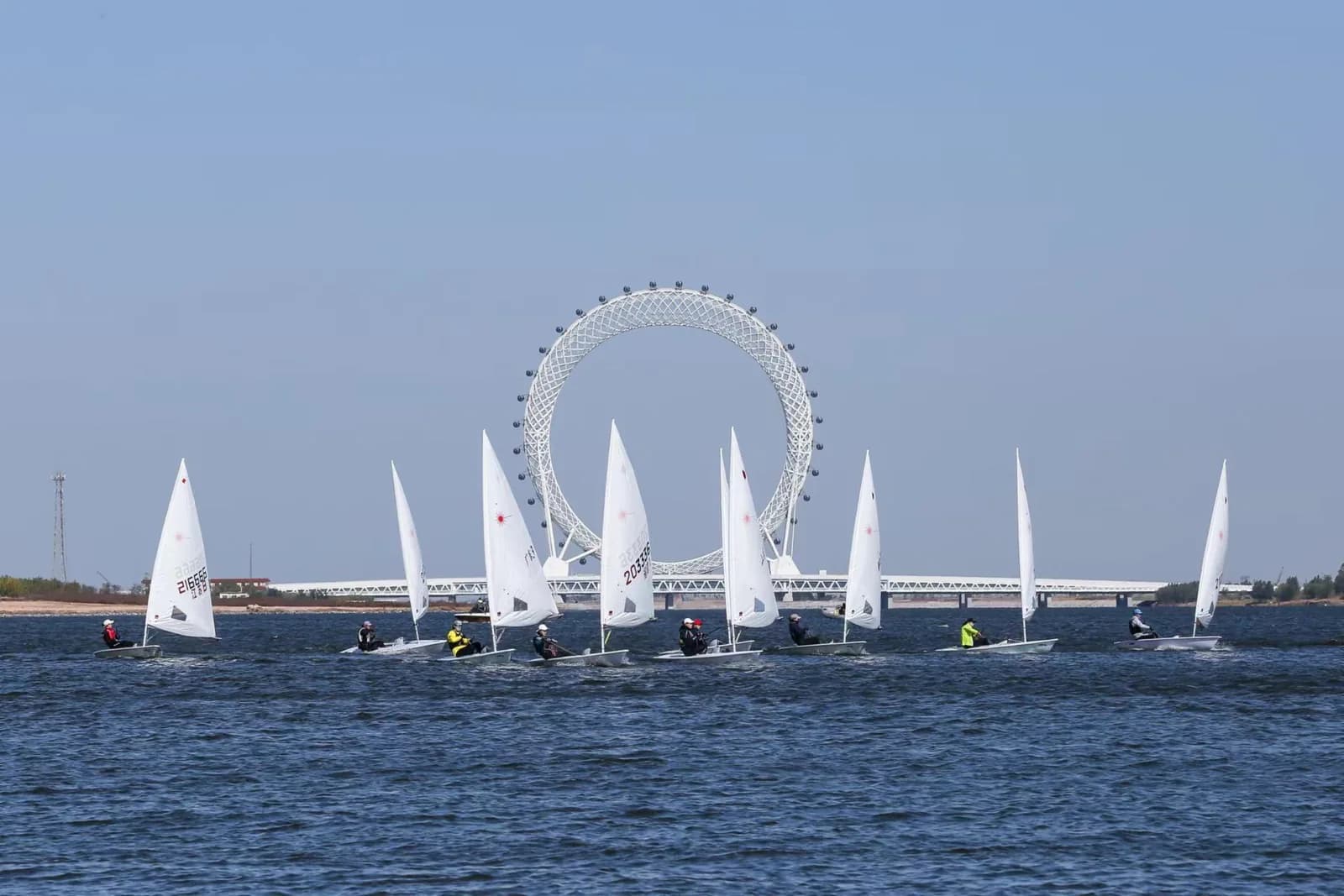 Centreless observation wheel at Weifang, shown in Juma's project profile